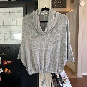 Cowl neck dolman sweater